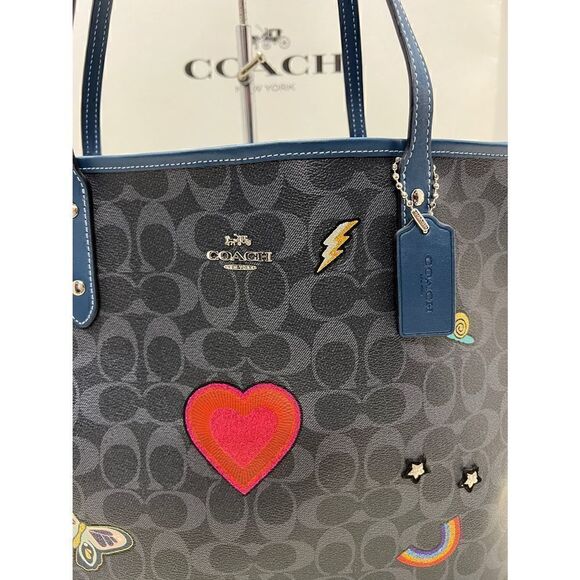 🔥NWT! Coach City Tote Handbag Large Msrp:$395.00 - Picture 5 of 11